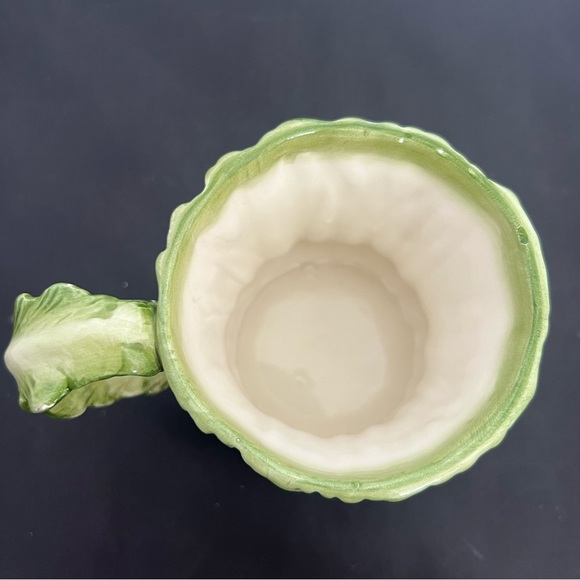 Vintage 1987 FITZ & FLOYD Veggie Creamer Sugar Bowl Mug - Picture 11 of 16